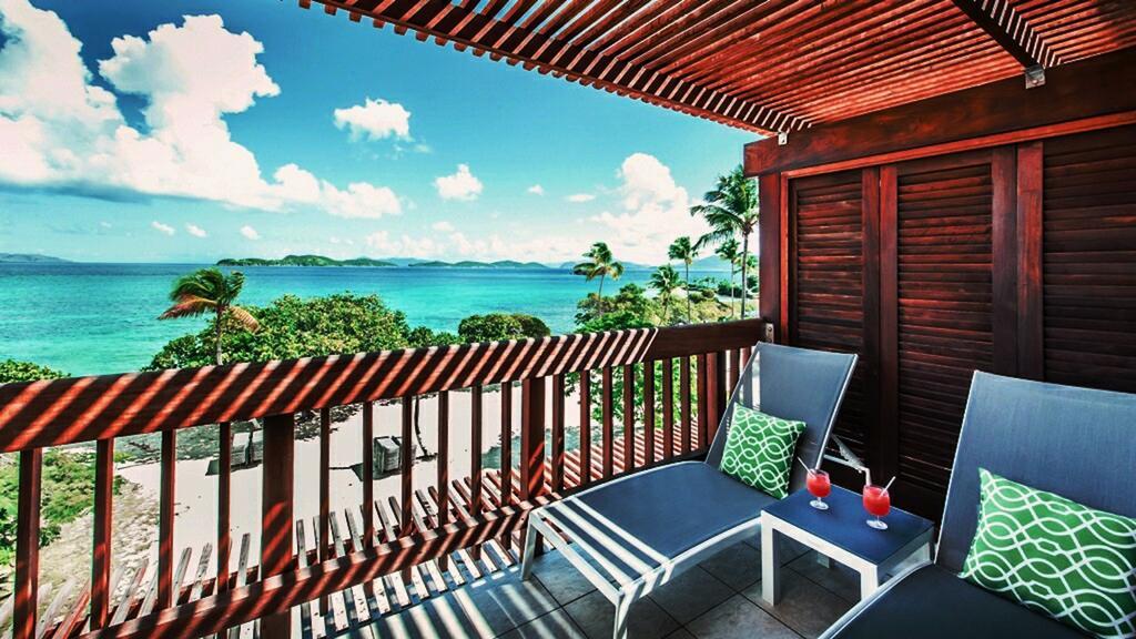 Luxury Beachfront Duplex Villa On Sapphire Beach I East End  Room photo