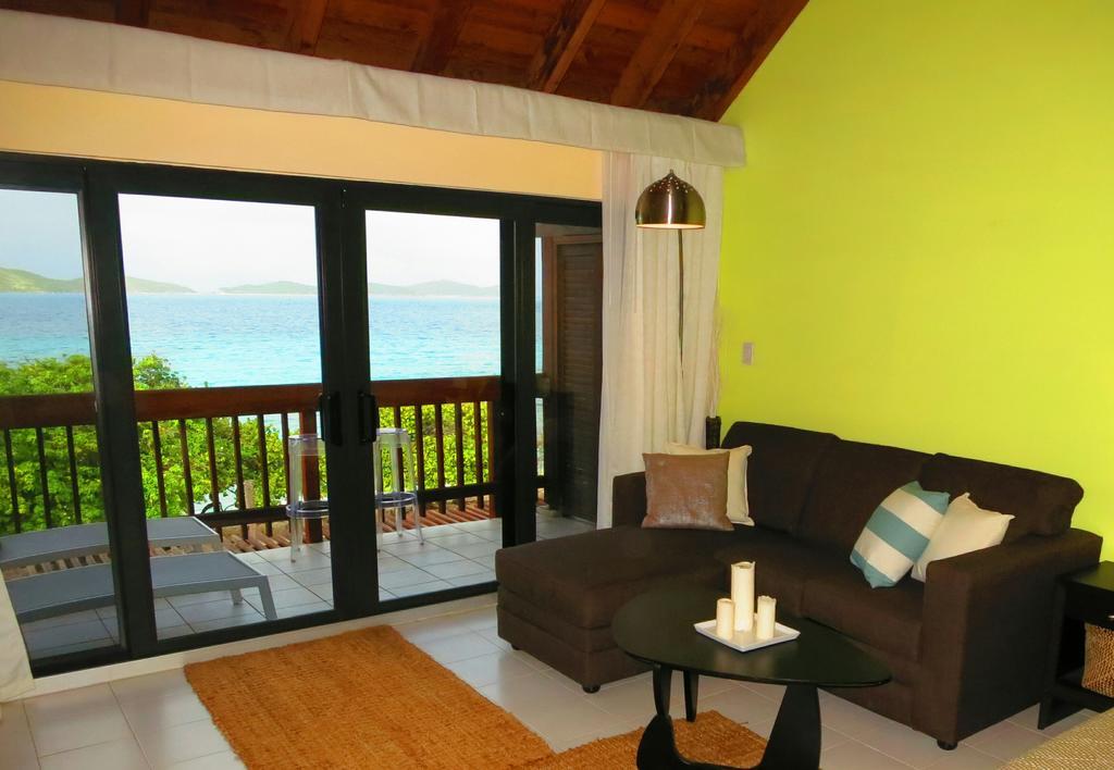 Luxury Beachfront Duplex Villa On Sapphire Beach I East End  Room photo